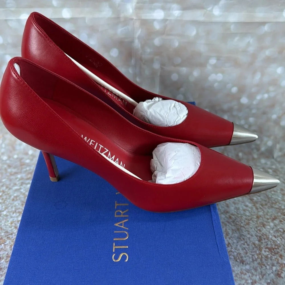 NEW IN BOX! Stuart Weitzman Capsize 85 Heels - Picture 4 of 5